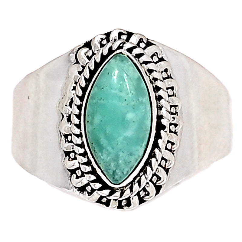 5*10 MM - Fine Filigree - Amzonite Ring - AMZR738