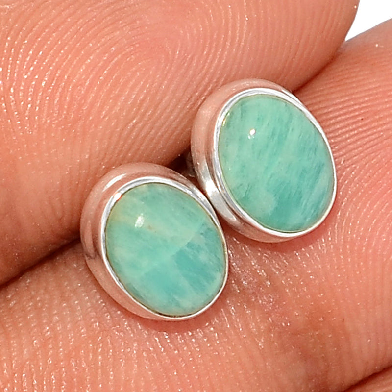 Amazonite Studs - AMZS62