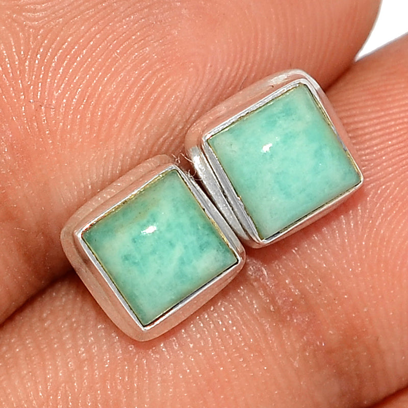 Amazonite Studs - AMZS65