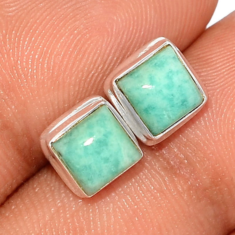 Amazonite Studs - AMZS71