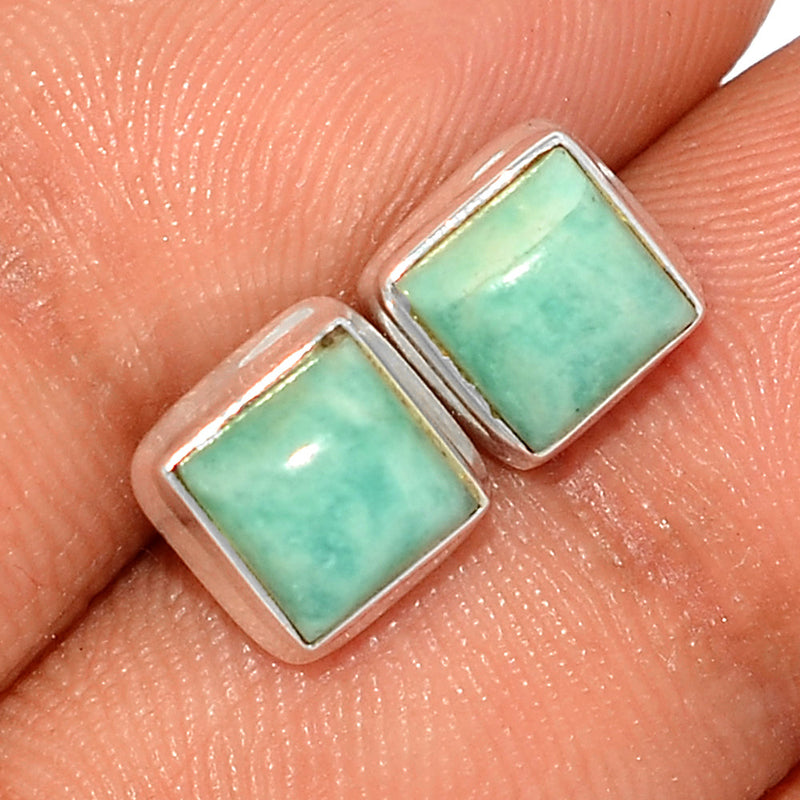 Amazonite Studs - AMZS72