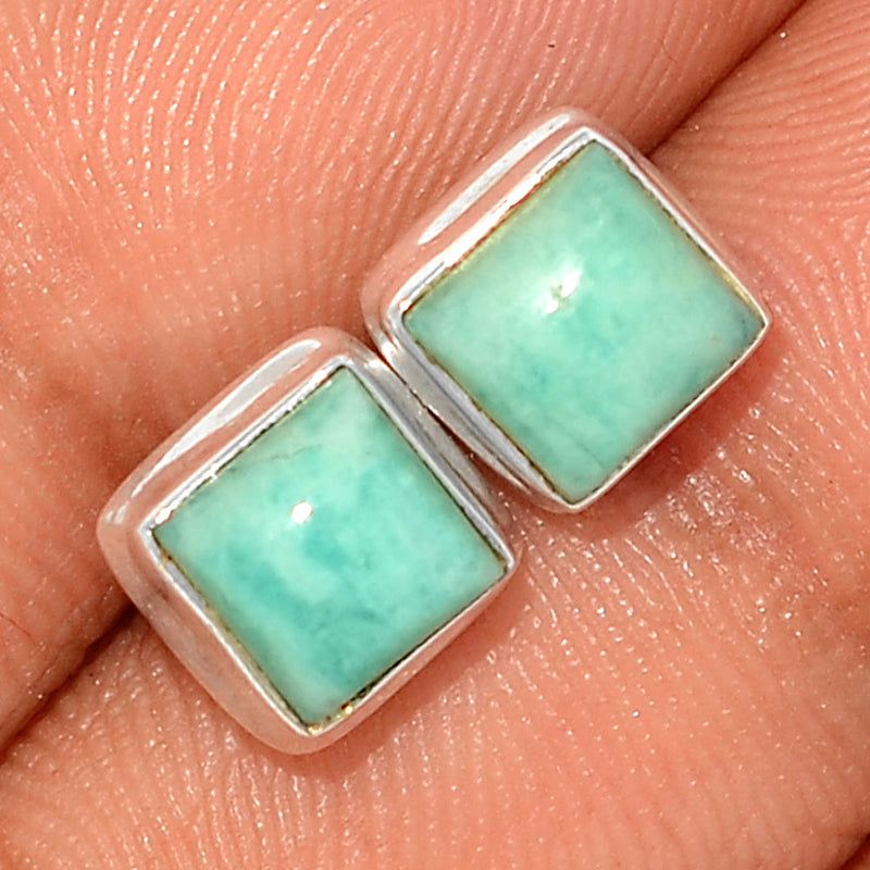 Amazonite Studs - AMZS77