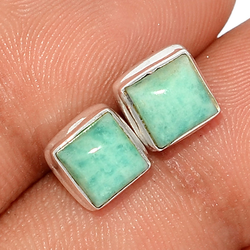 Amazonite Studs - AMZS78