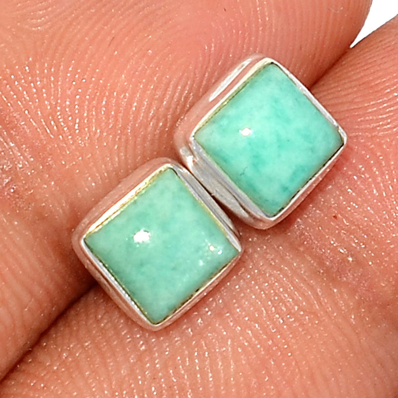 Amazonite Studs - AMZS82