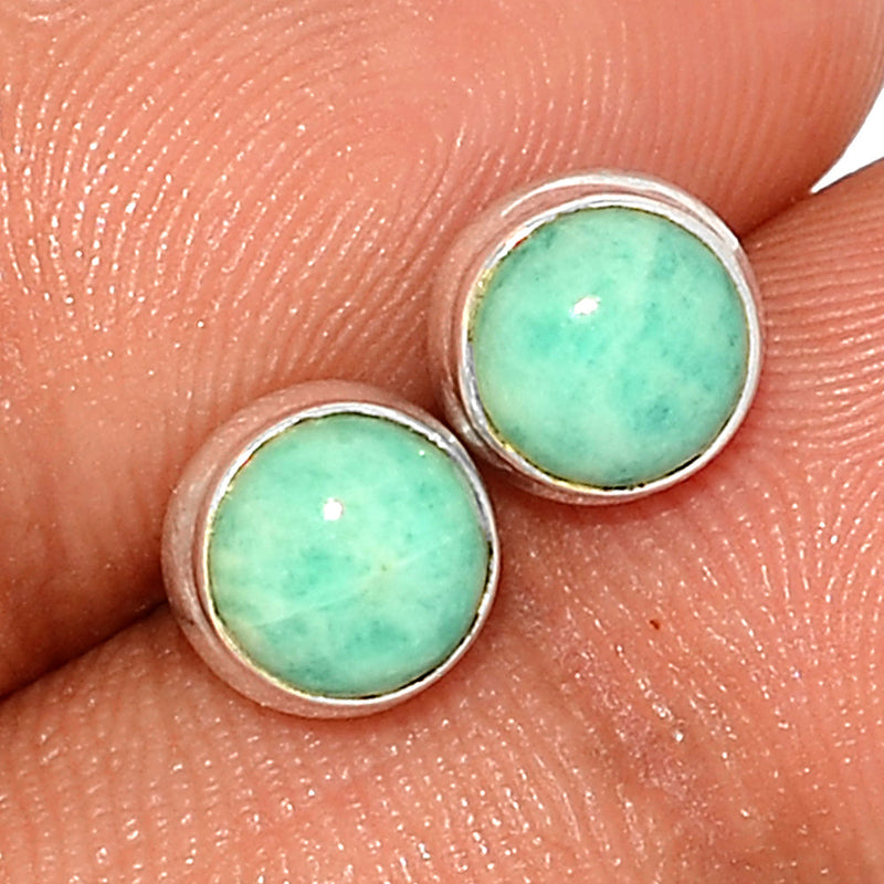 Amazonite Studs - AMZS88