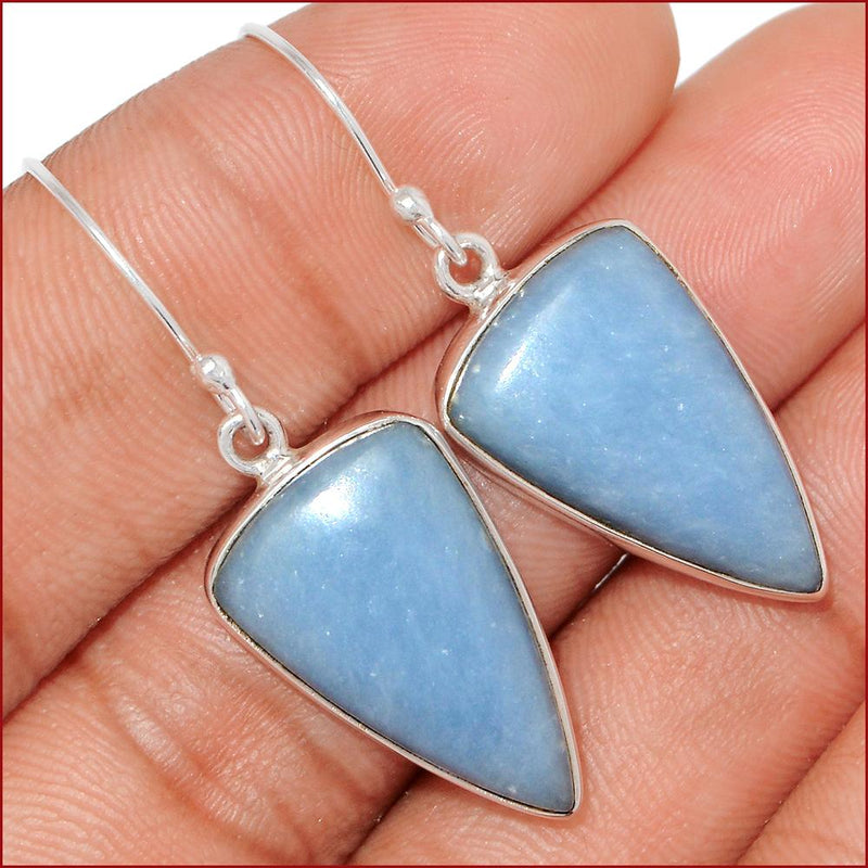 1.7" Angelite Earrings - ANGE319