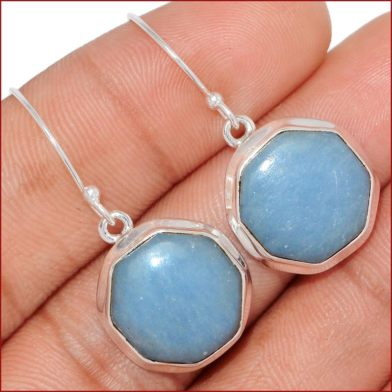 1.5" Angelite Earrings - ANGE324