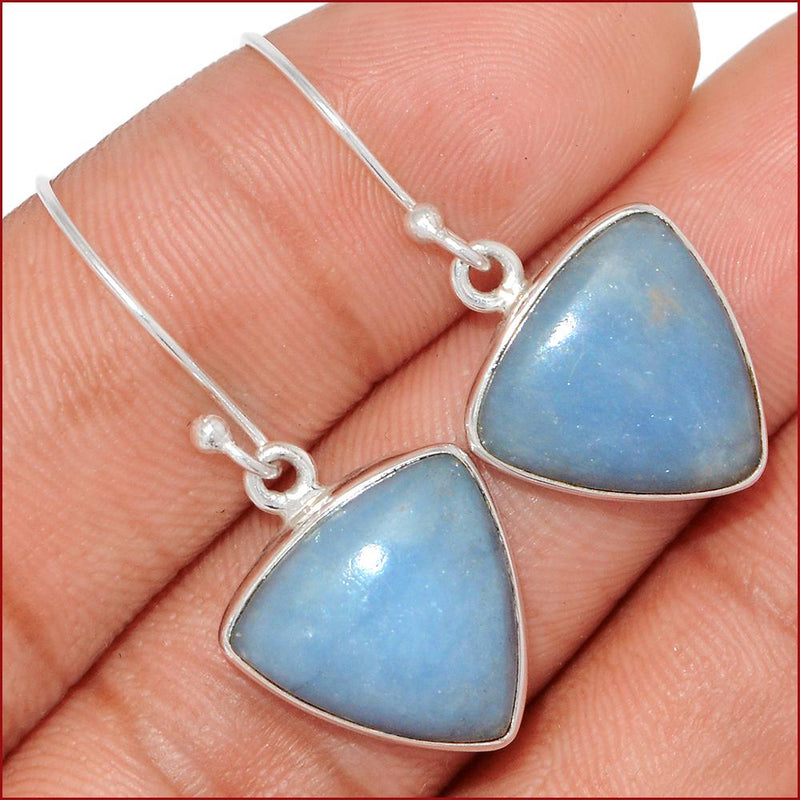 1.5" Angelite Earrings - ANGE326
