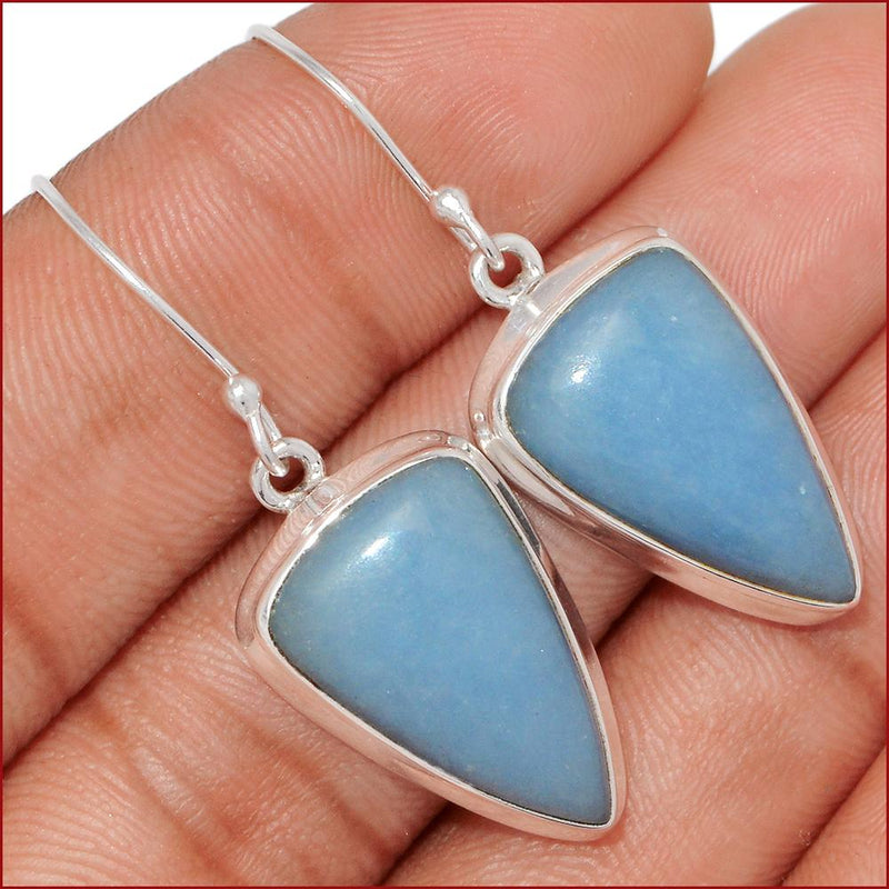 1.6" Angelite Earrings - ANGE335