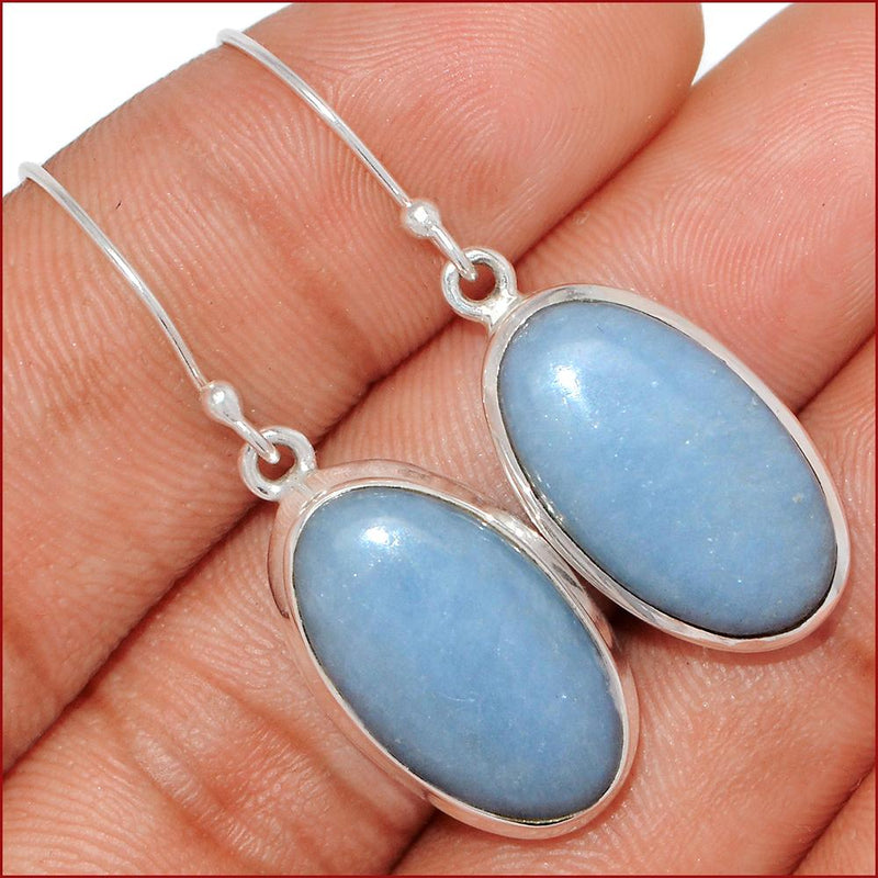 1.6" Angelite Earrings - ANGE336
