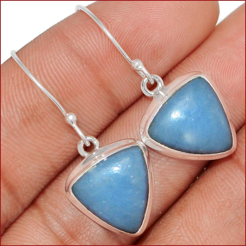 1.5" Angelite Earrings - ANGE343