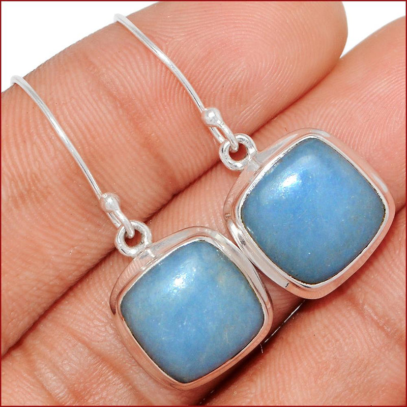 1.3" Angelite Earrings - ANGE345