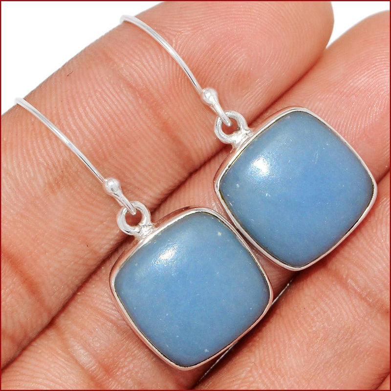 1.3" Angelite Earrings - ANGE352