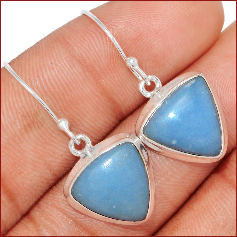 1.2" Angelite Earrings - ANGE355