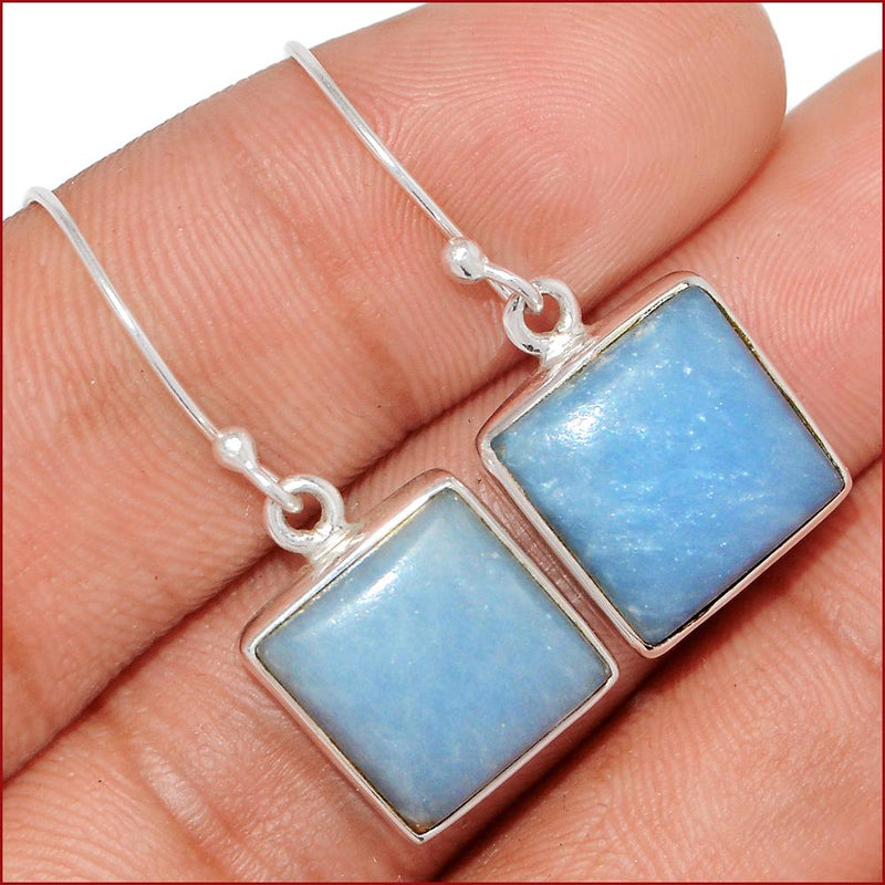 1.3" Angelite Earrings - ANGE361