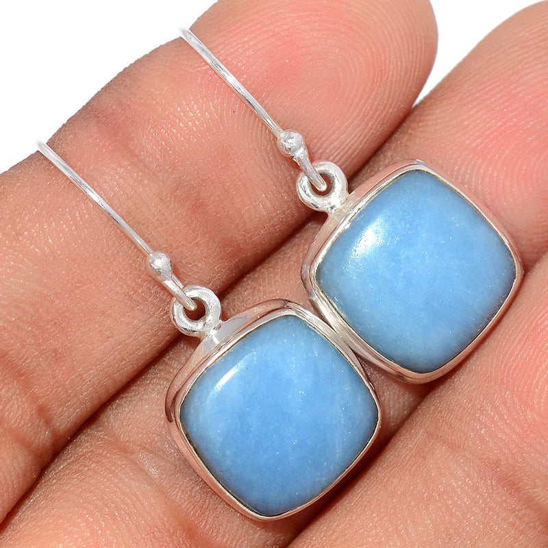 1.2" Angelite Earrings - ANGE385