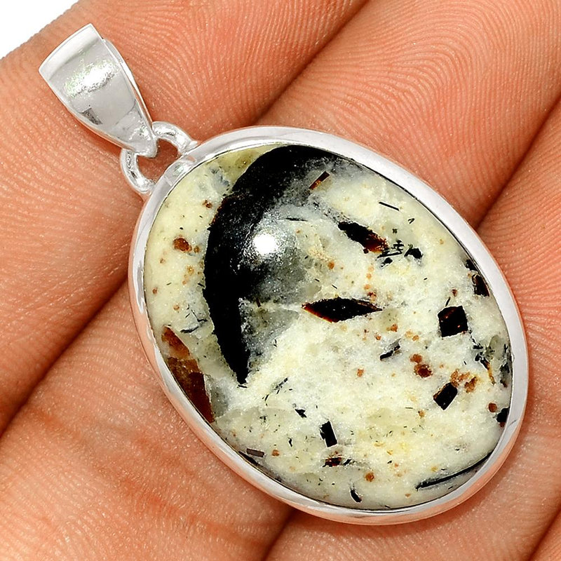1.7" Astrophyllite Cabochon Pendants - APCP269