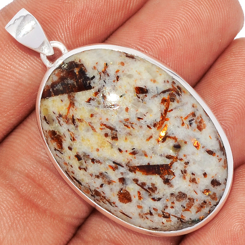 1.8" Astrophyllite Cabochon Pendants - APCP284