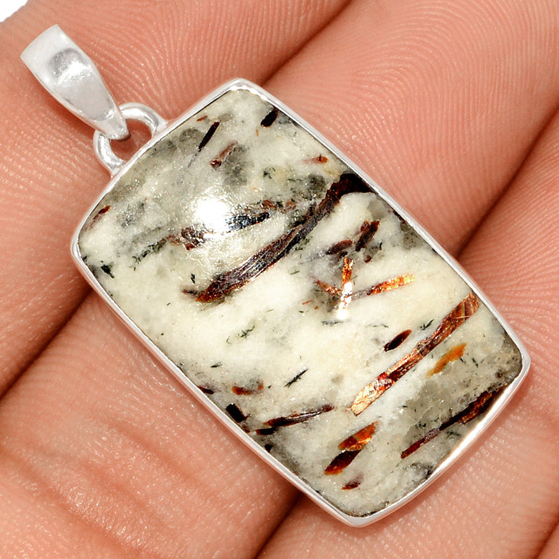 1.5" Astrophyllite Cabochon Pendants - APCP320