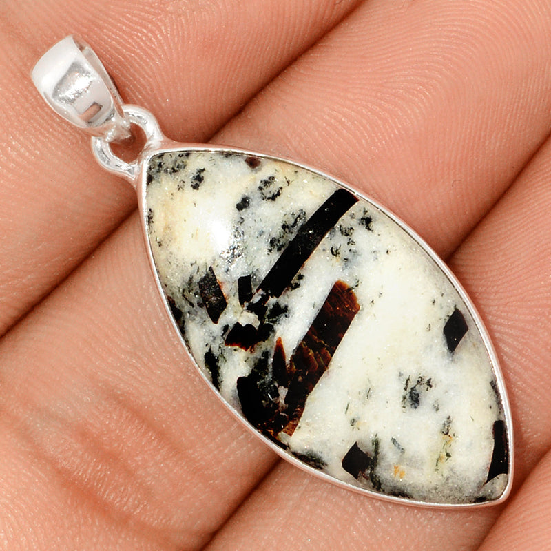 1.7" Astrophyllite Cabochon Pendants - APCP339