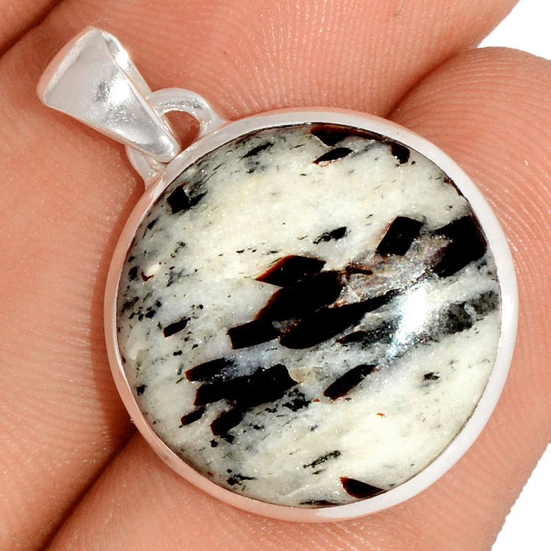 1.1" Astrophyllite Cabochon Pendants - APCP353