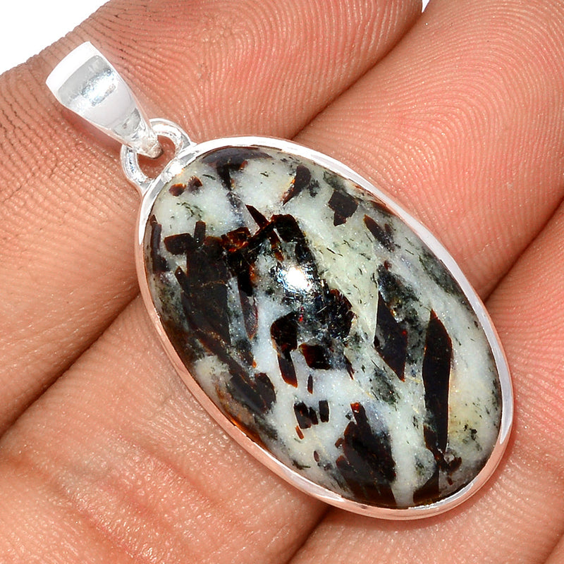 1.5" Astrophyllite Cabochon Pendants - APCP356