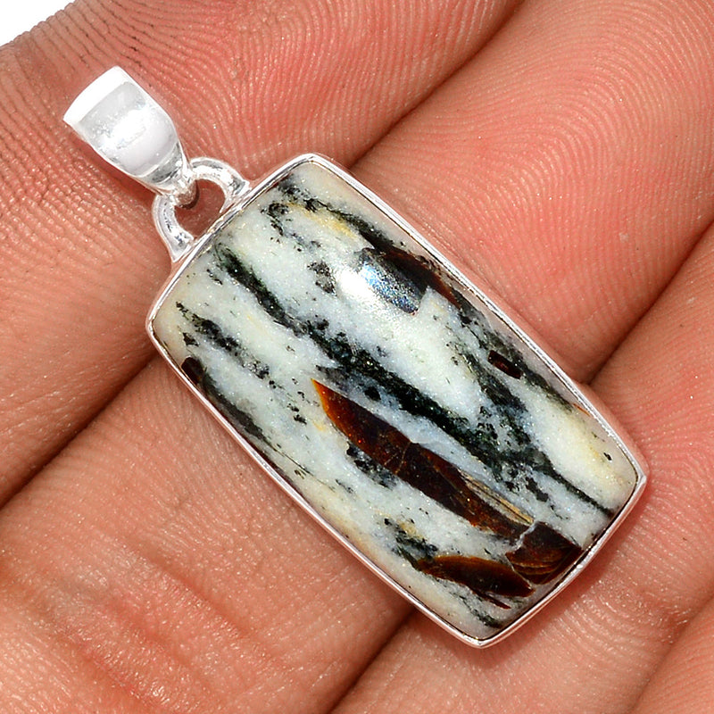 1.3" Astrophyllite Cabochon Pendants - APCP362