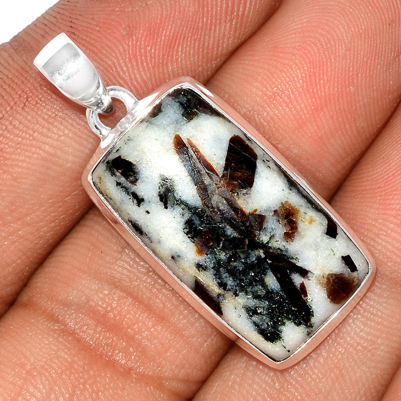 1.5" Astrophyllite Cabochon Pendants - APCP366