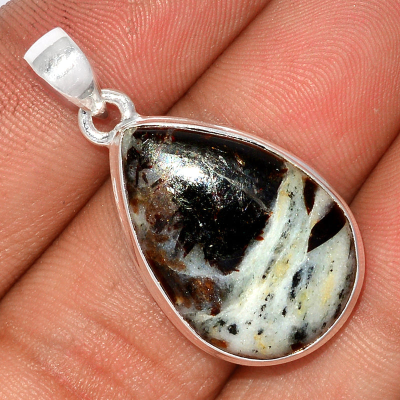 1.3" Astrophyllite Cabochon Pendants - APCP383