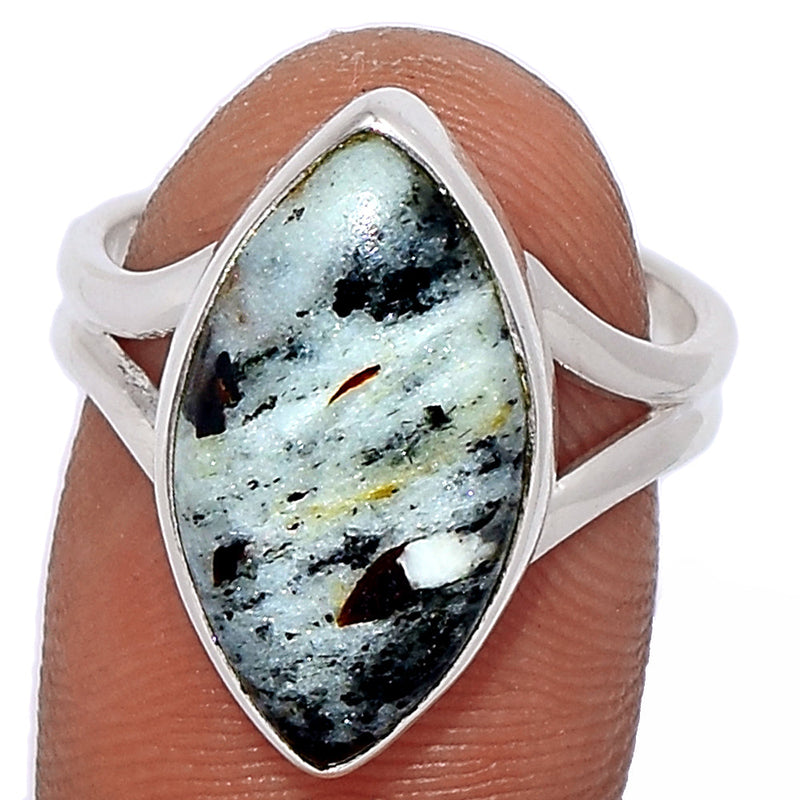 Astrophyllite Cabochon Ring - APCR147