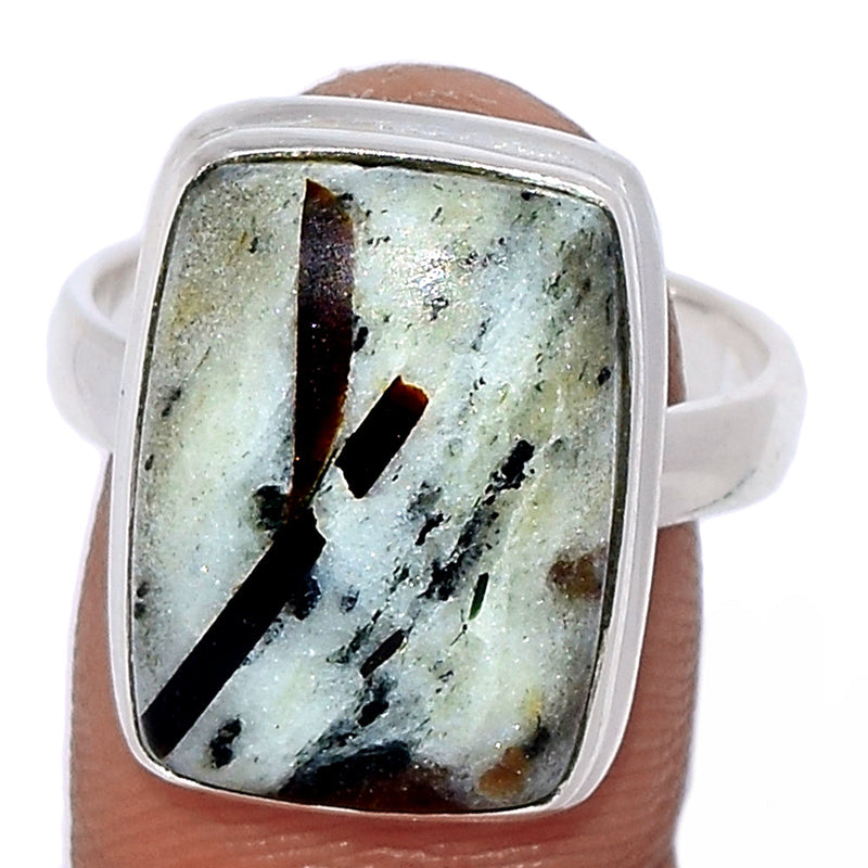 Astrophyllite Cabochon Ring - APCR151