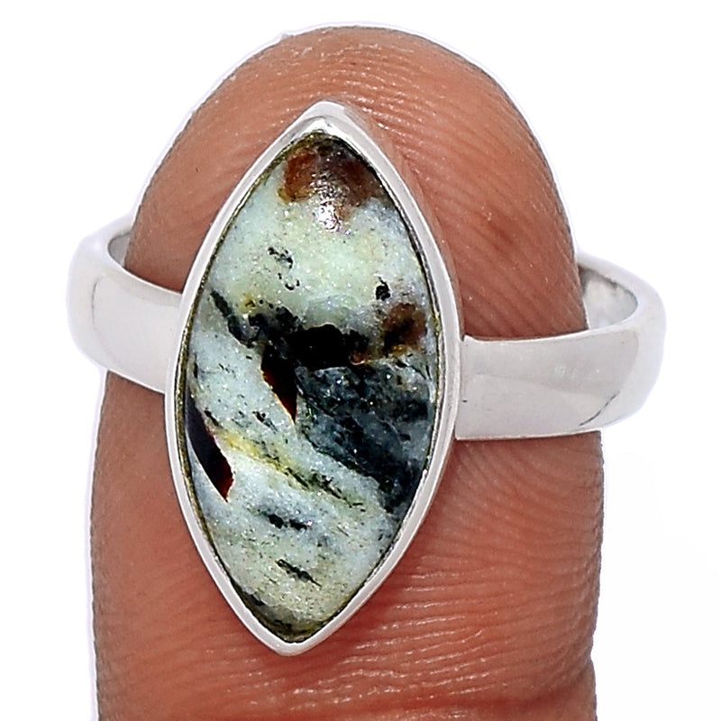 Astrophyllite Cabochon Ring - APCR160