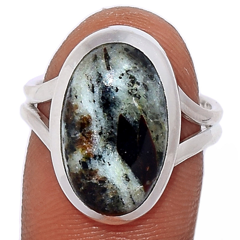 Astrophyllite Cabochon Ring - APCR165