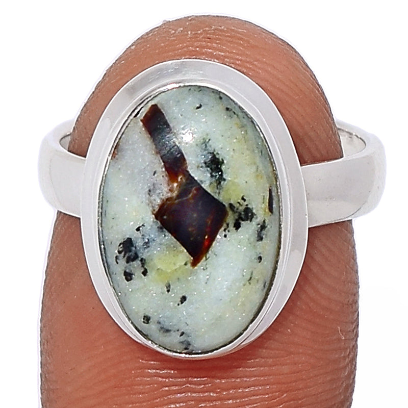 Astrophyllite Cabochon Ring - APCR166