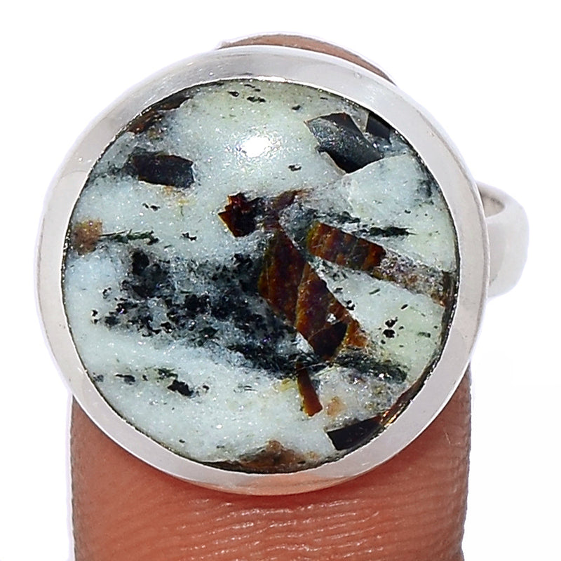 Astrophyllite Cabochon Ring - APCR167