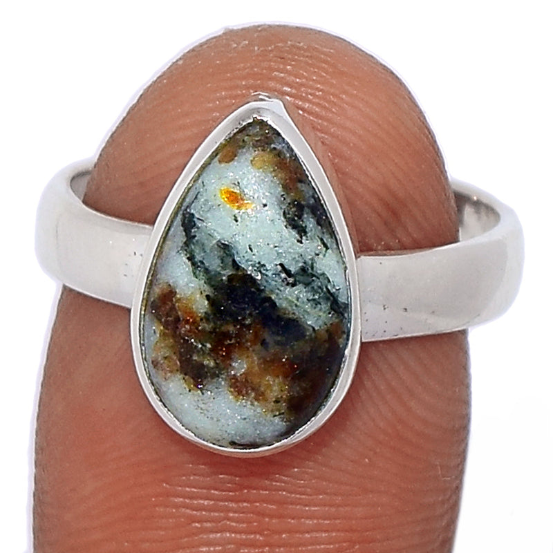 Astrophyllite Cabochon Ring - APCR168