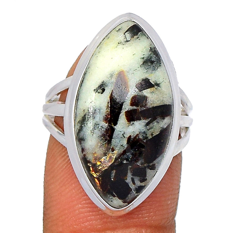 Astrophyllite Cabochon Ring - APCR183