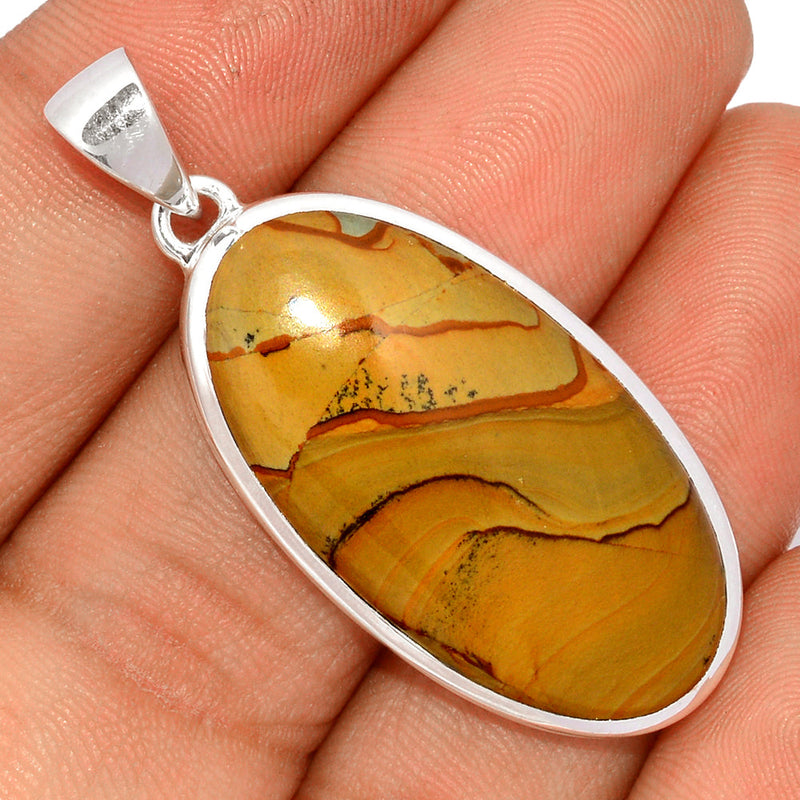 2" American Picture Jasper Pendants - APJP109