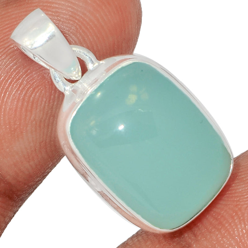 1.2" Aqua Chalcedony Pendants - AQCP882