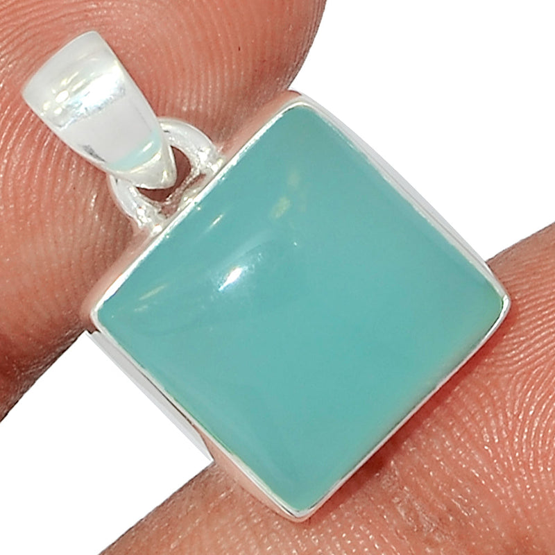 1" Aqua Chalcedony Pendants - AQCP905