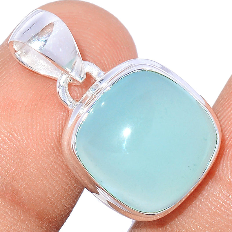 1" Aqua Chalcedony Pendants - AQCP934