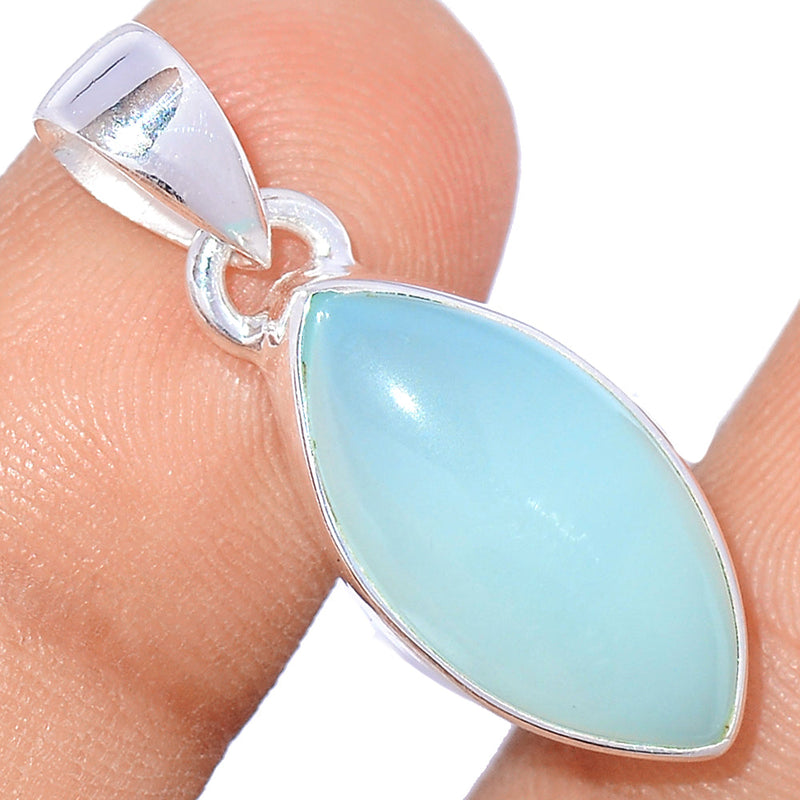 1.2" Aqua Chalcedony Pendants - AQCP936