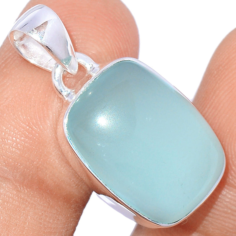 1.1" Aqua Chalcedony Pendants - AQCP949