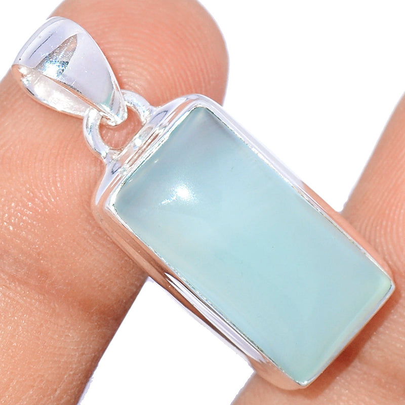 1.2" Aqua Chalcedony Pendants - AQCP959