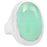 Aqua Chalcedony Ring - AQCR374