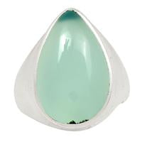 Aqua Chalcedony Ring - AQCR497