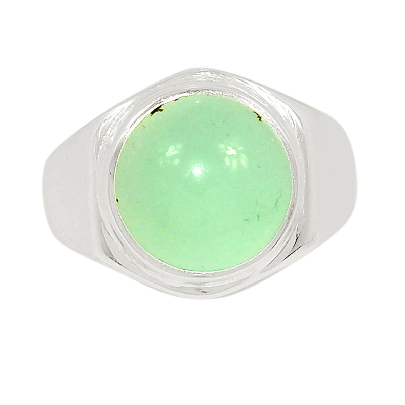 Solid - Aqua Chalcedony Ring - AQCR978