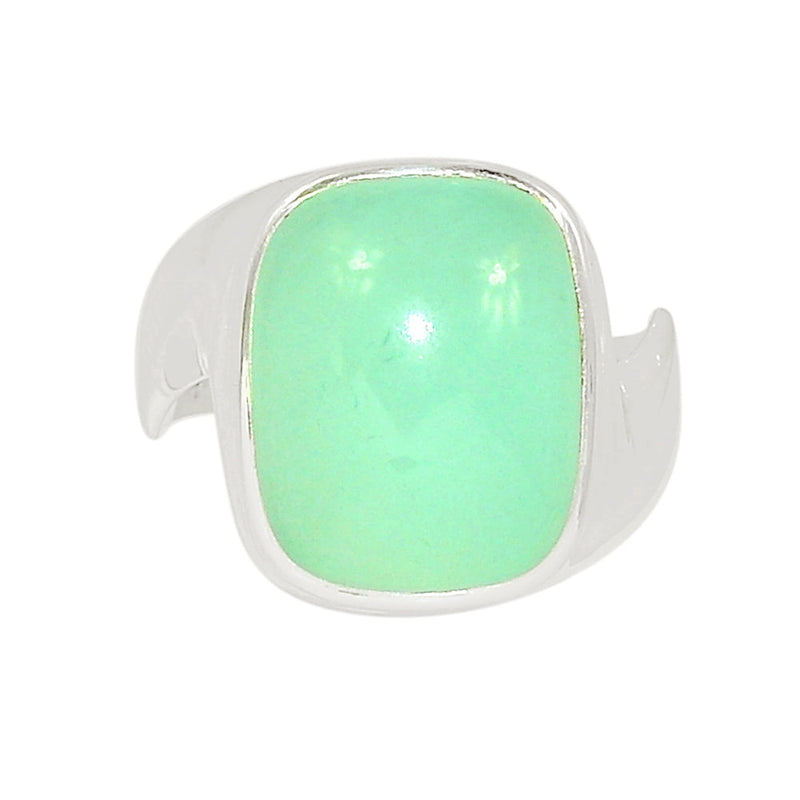 Solid - Aqua Chalcedony Ring - AQCR979