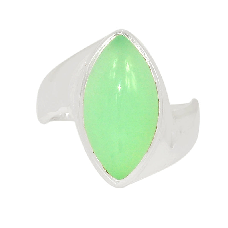 Solid - Aqua Chalcedony Ring - AQCR980