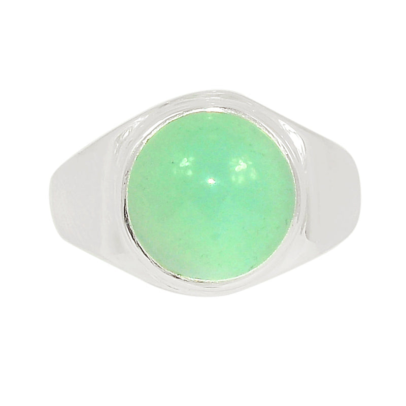 Solid - Aqua Chalcedony Ring - AQCR987